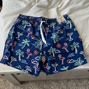 chubbies neon lights swim trunk 5.5” inseam